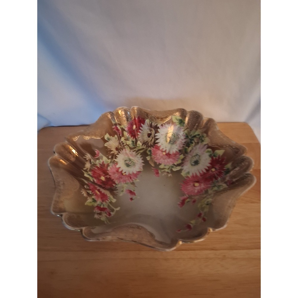 Nippon Hand Painted Decorative Bowl